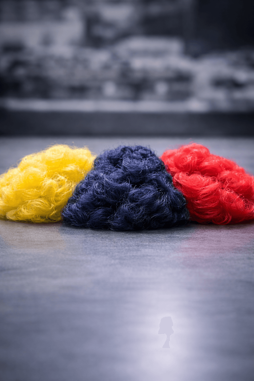 1.5D x 38 mm Navy Dope Dyed Polyester Staple Fiber for Apparel