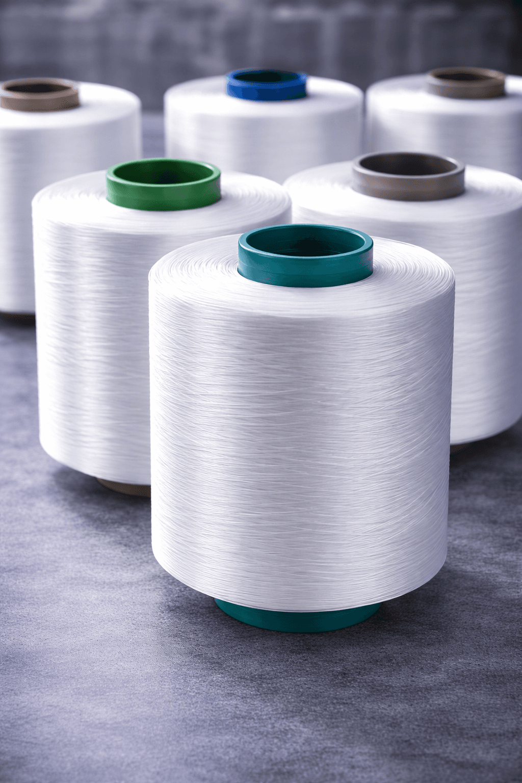 70D x 72 mm Raw White Drawn Textured Yarn (DTY) for Apparel, Automotive